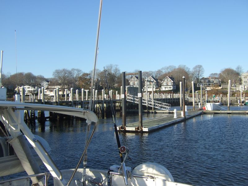 Departing Jamestown
