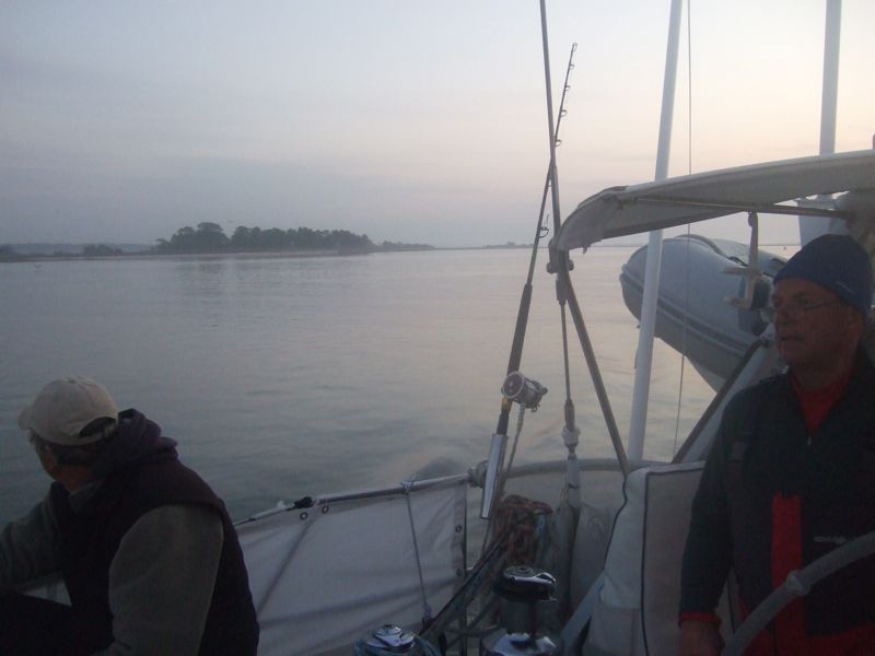Keeping lookout coming into the ICW