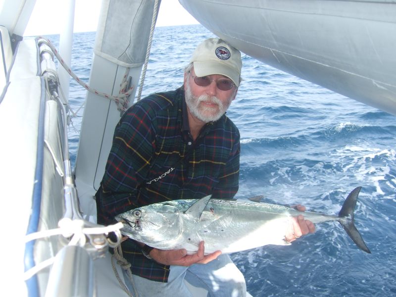 Ted with his tuna