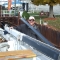 Chris taking Mirage through the New York State canals