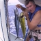 Peter with a Wahoo and a Mahi Mahi