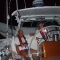 Kim and Jake enjoying the last night at sea